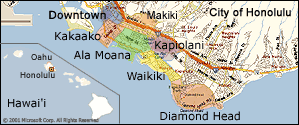 Honolulu Real Estate Condo Map. Click your way to the best Hawaii condos for sale.